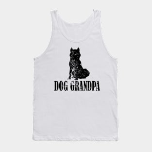 Siberian Husky Dog Grandpa Tank Top